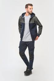 Chaqueta con Capucha Bicolor Reciclada Unisex – 300 g/m² | WK410