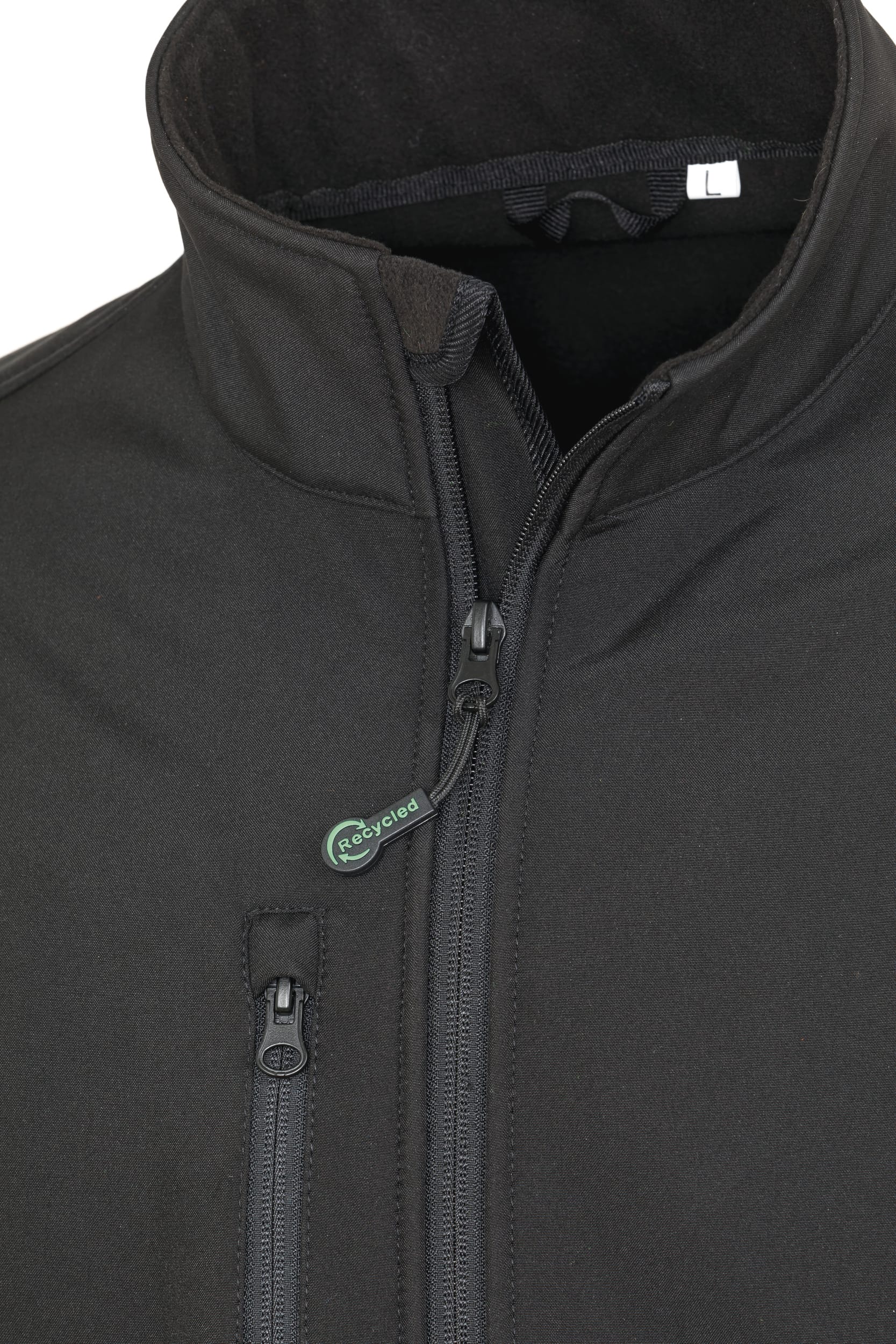 Chaqueta softshell de tres capas en poliéster reciclado | R900M