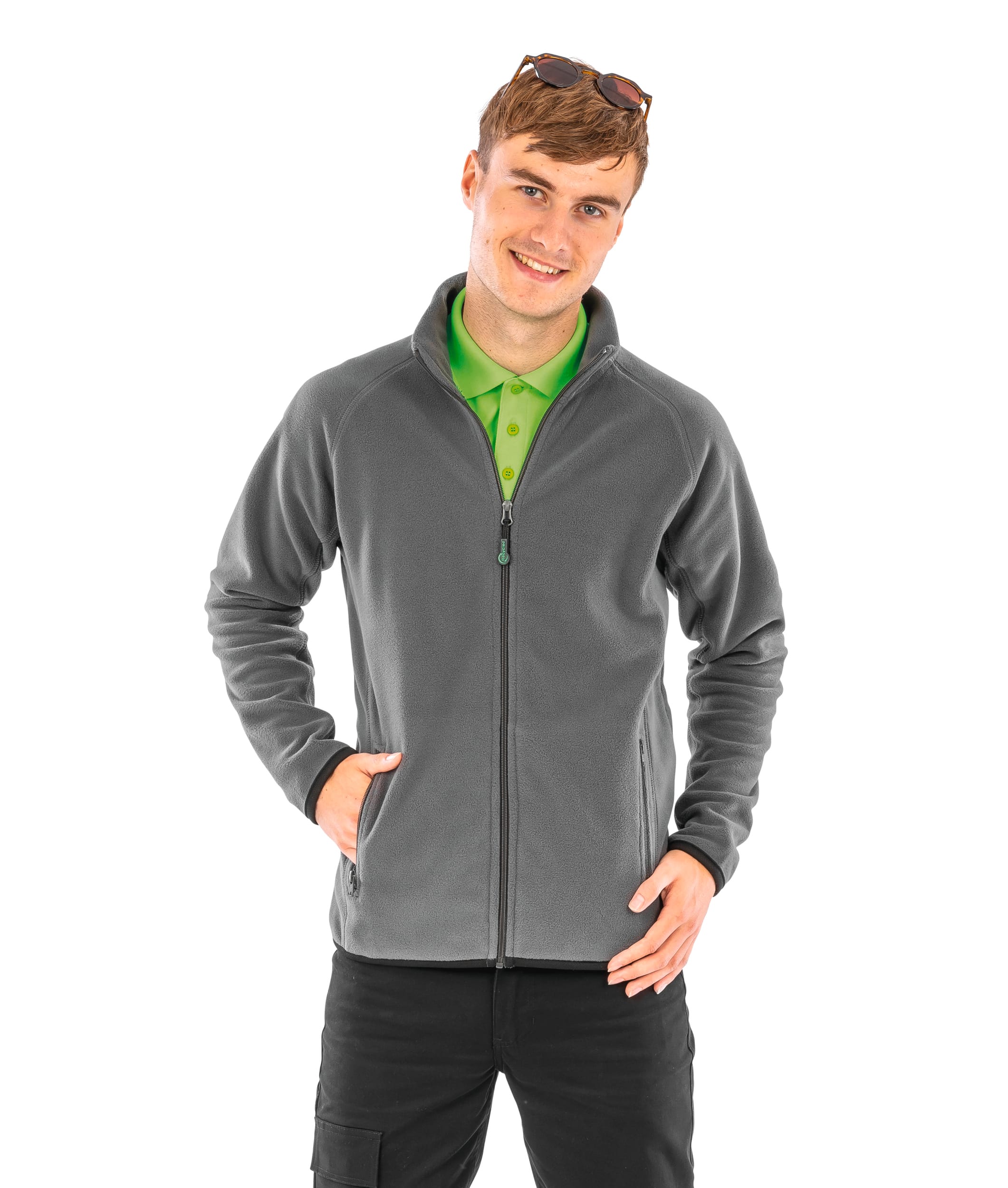 Chaqueta Polarthermic con cremallera completa en forro polar de poliéster reciclado | R903X