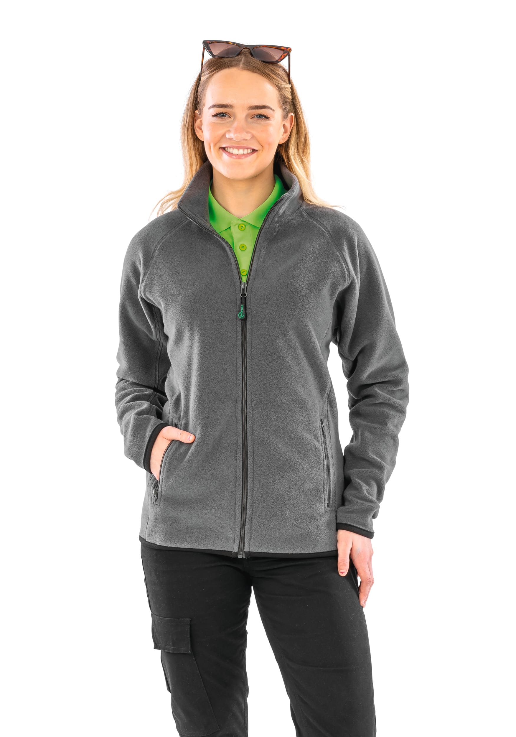Chaqueta Polarthermic con cremallera completa en forro polar de poliéster reciclado | R903X