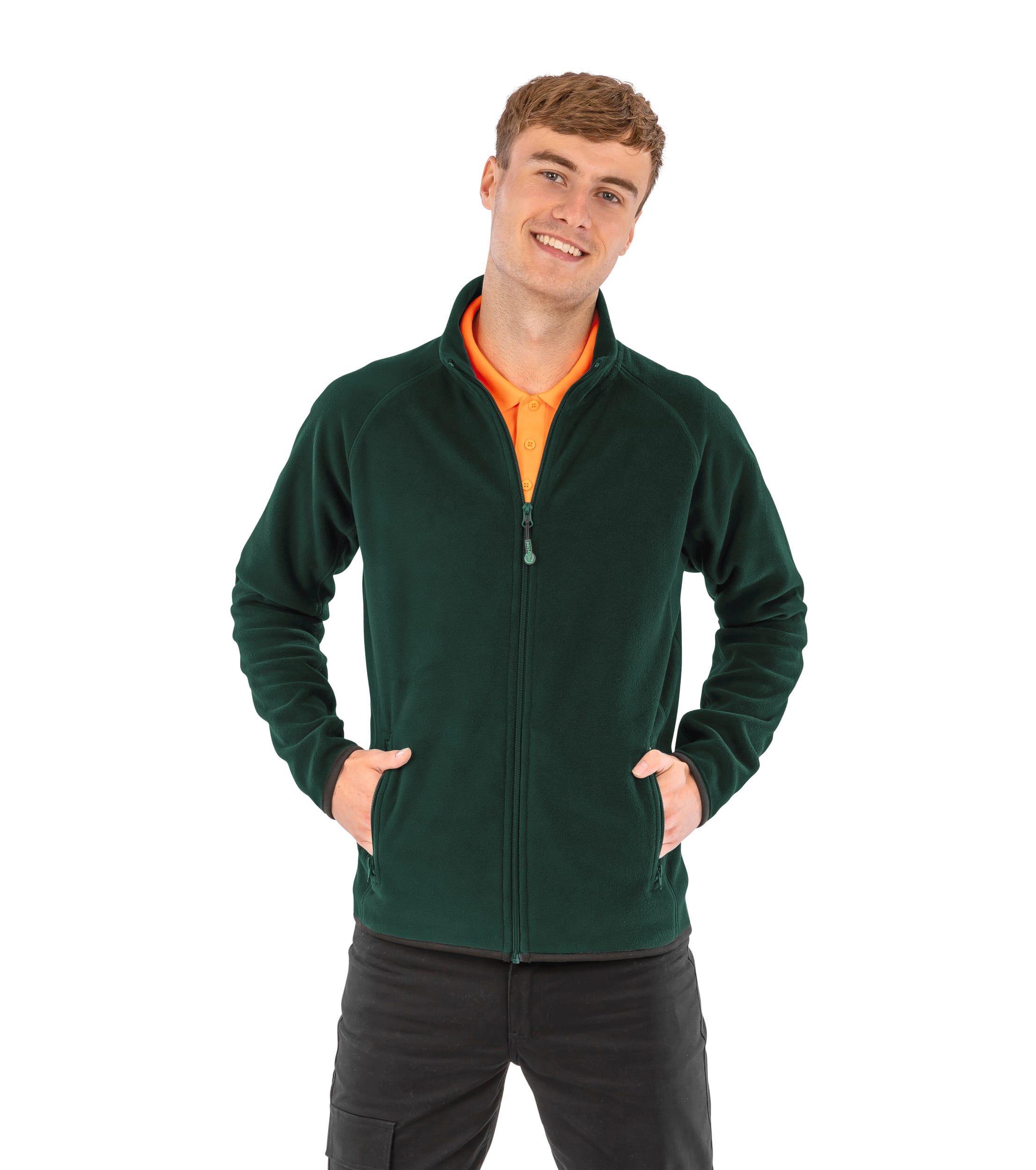 Chaqueta Polarthermic con cremallera completa en forro polar de poliéster reciclado | R903X