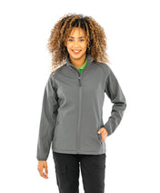 Chaqueta softshell de dos capas para mujer en poliéster reciclado | R901F