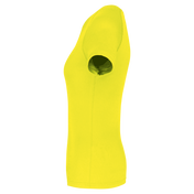 T-shirt de sport à col rond recyclé pour femmes - PA4013