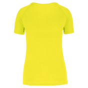 T-shirt de sport à col rond recyclé pour femmes - PA4013