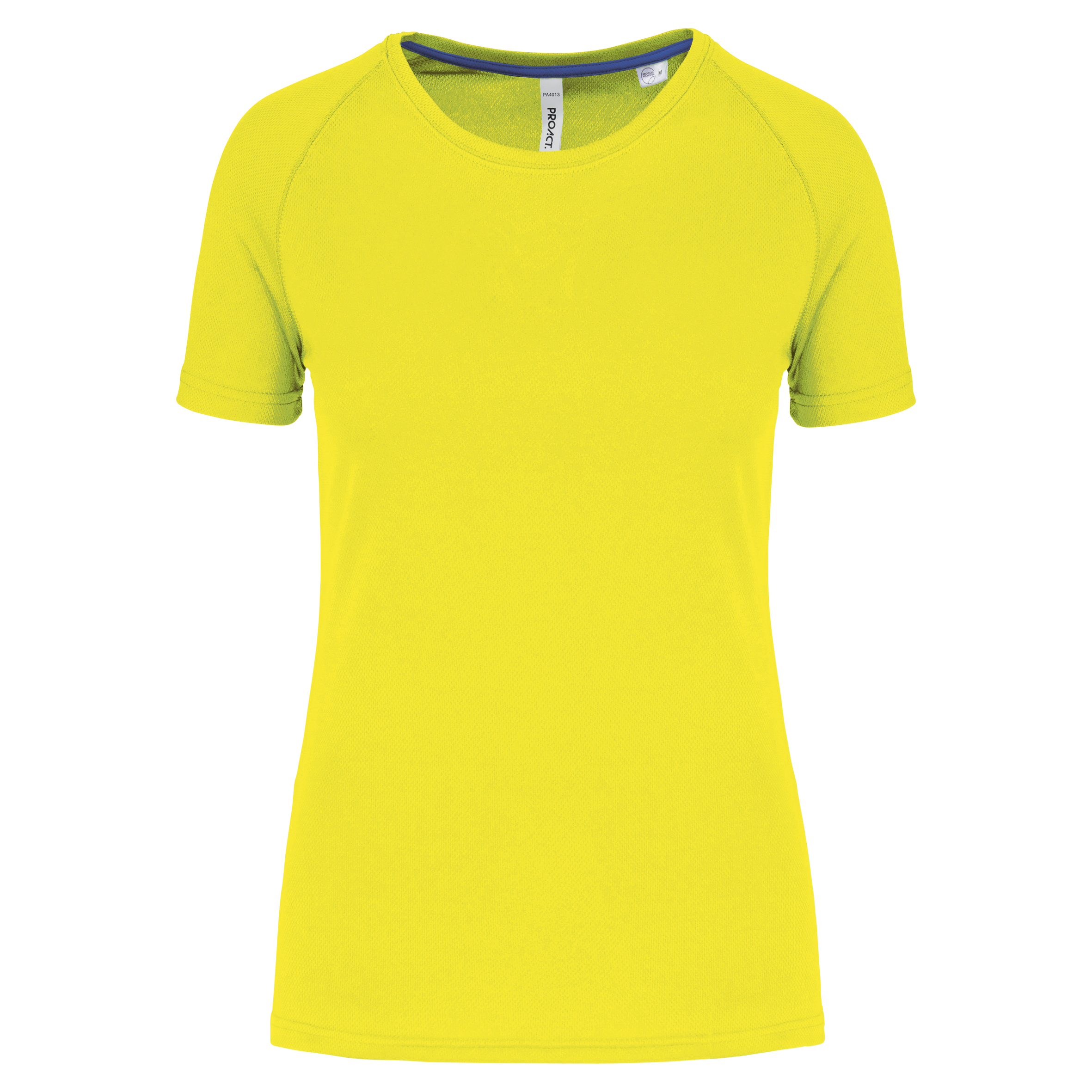 T-shirt de sport à col rond recyclé pour femmes - PA4013