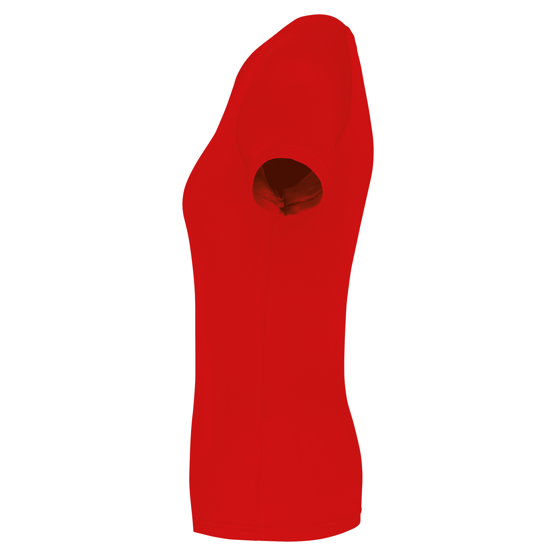 T-shirt de sport à col rond recyclé pour femmes - PA4013