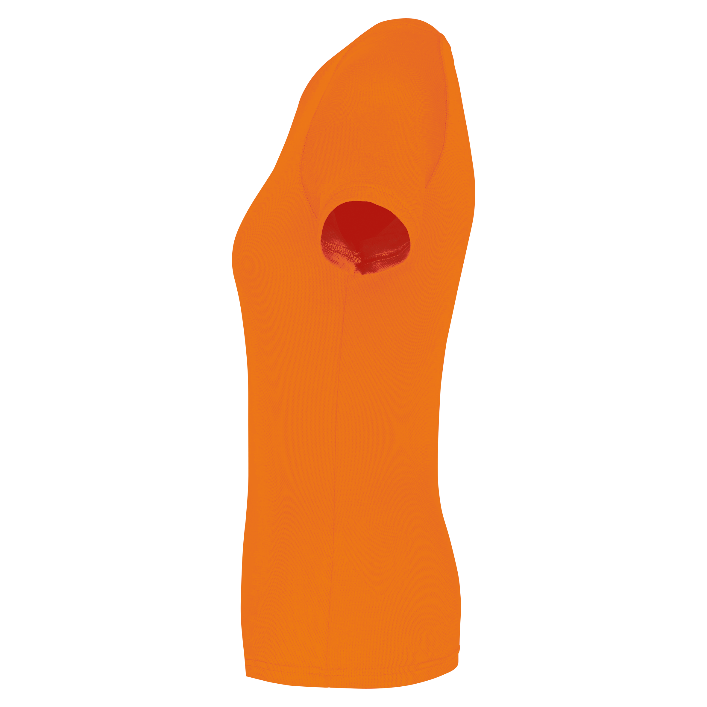 T-shirt de sport à col rond recyclé pour femmes - PA4013