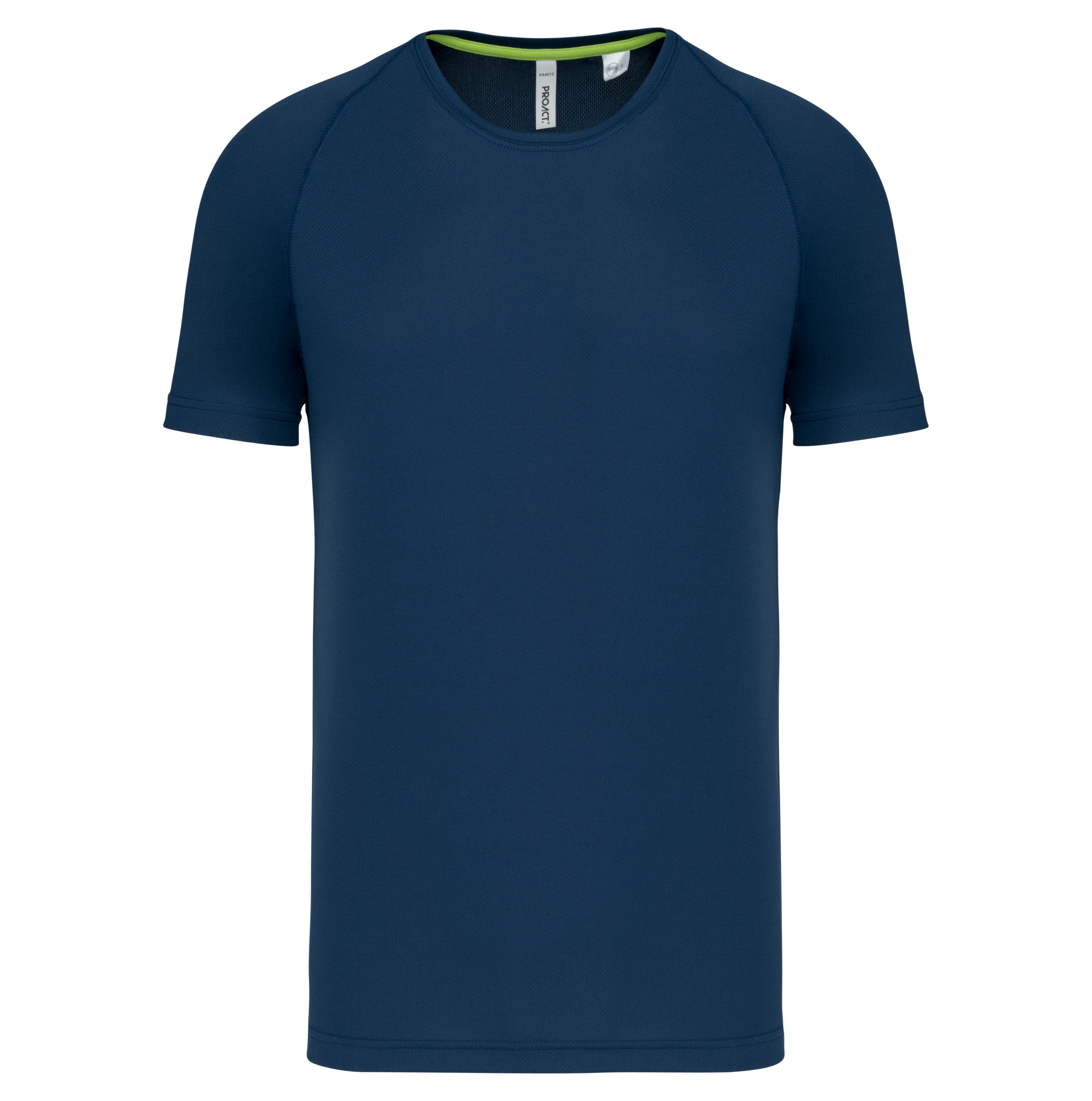 T-shirt de sport à col rond recyclé pour homme - PA4012