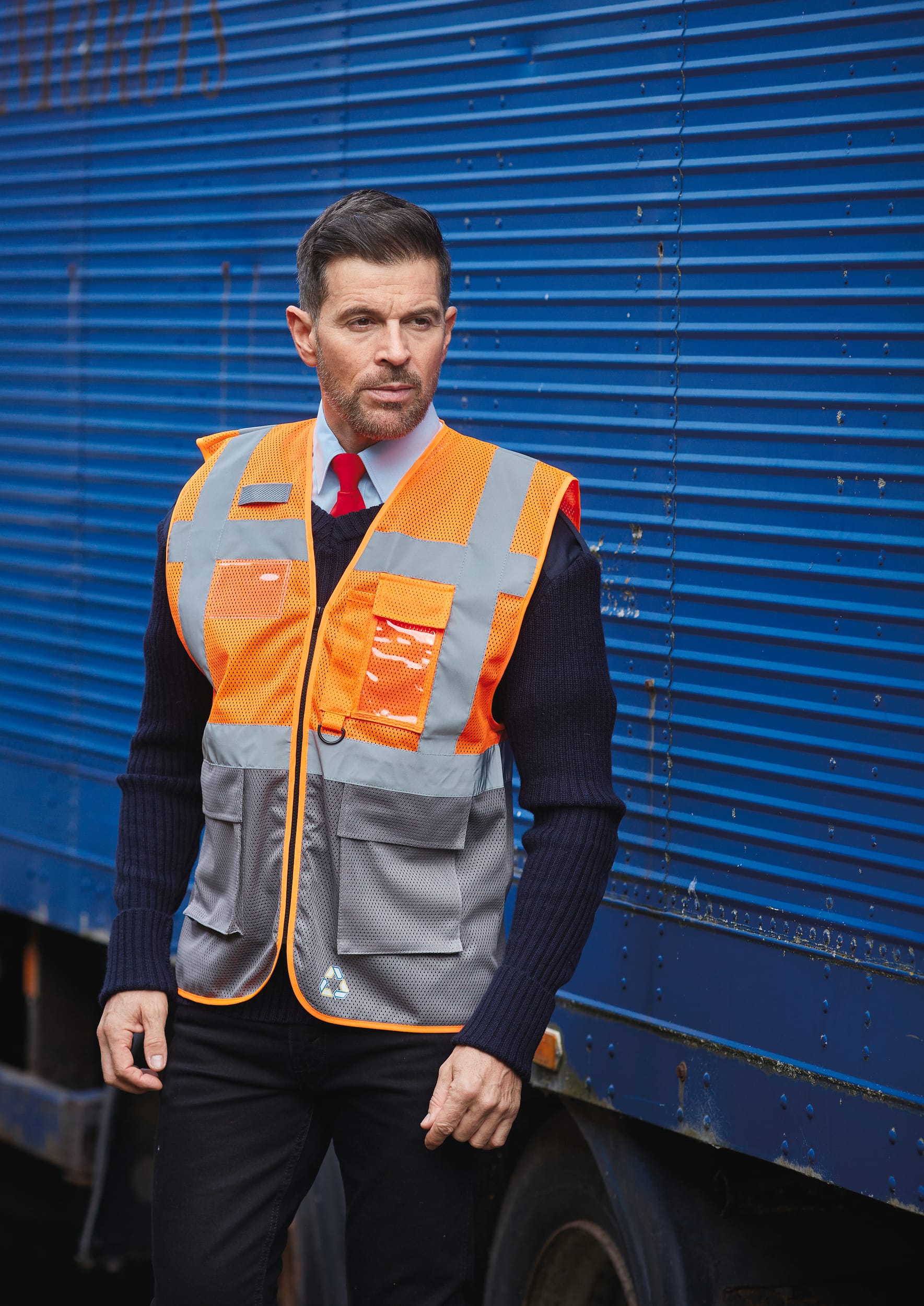 Hi-Vis Executive-Netzweste aus recyceltem Polyester | YHVW820
