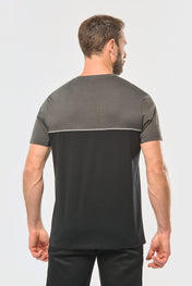 Recyceltes Zweifarbiges Kurzarm-T-Shirt - 190 g/m² - WK304