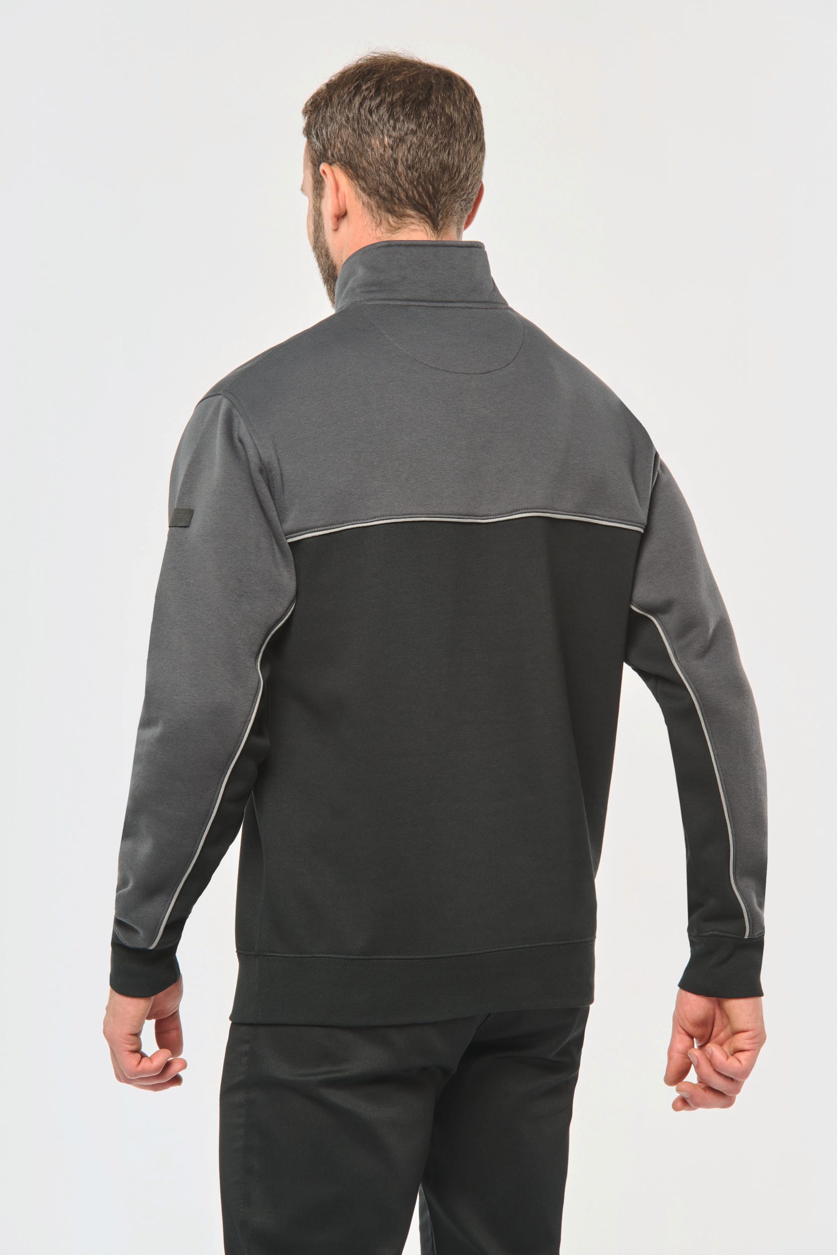 Sweatshirt Éco-responsable à Col Zippé Unisexe - WK404