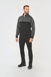 Sweatshirt Éco-responsable à Col Zippé Unisexe - WK404
