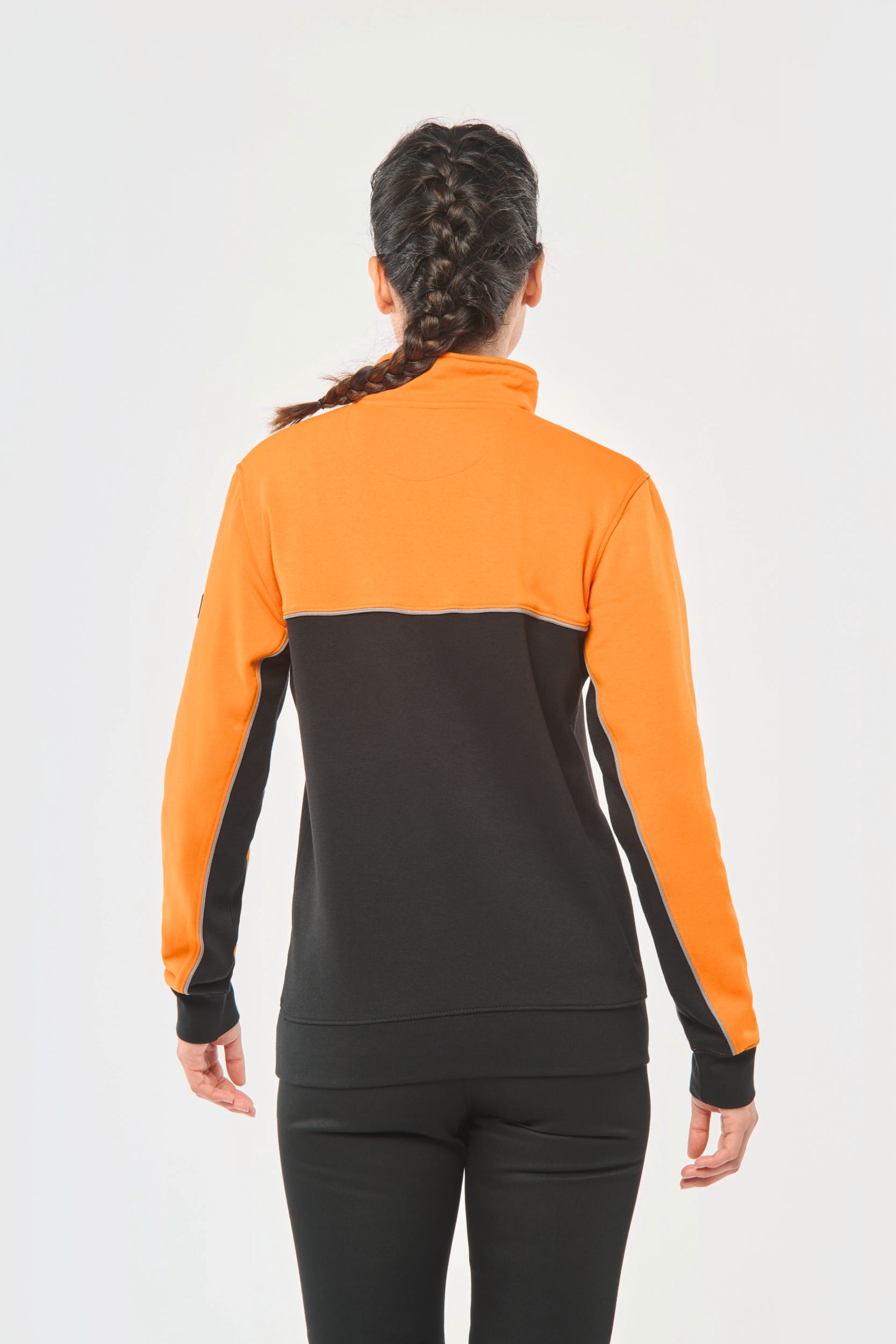Sweatshirt Éco-responsable à Col Zippé Unisexe - WK404