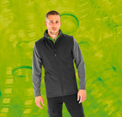 Chaleco softshell para hombre en poliéster reciclado | R902M