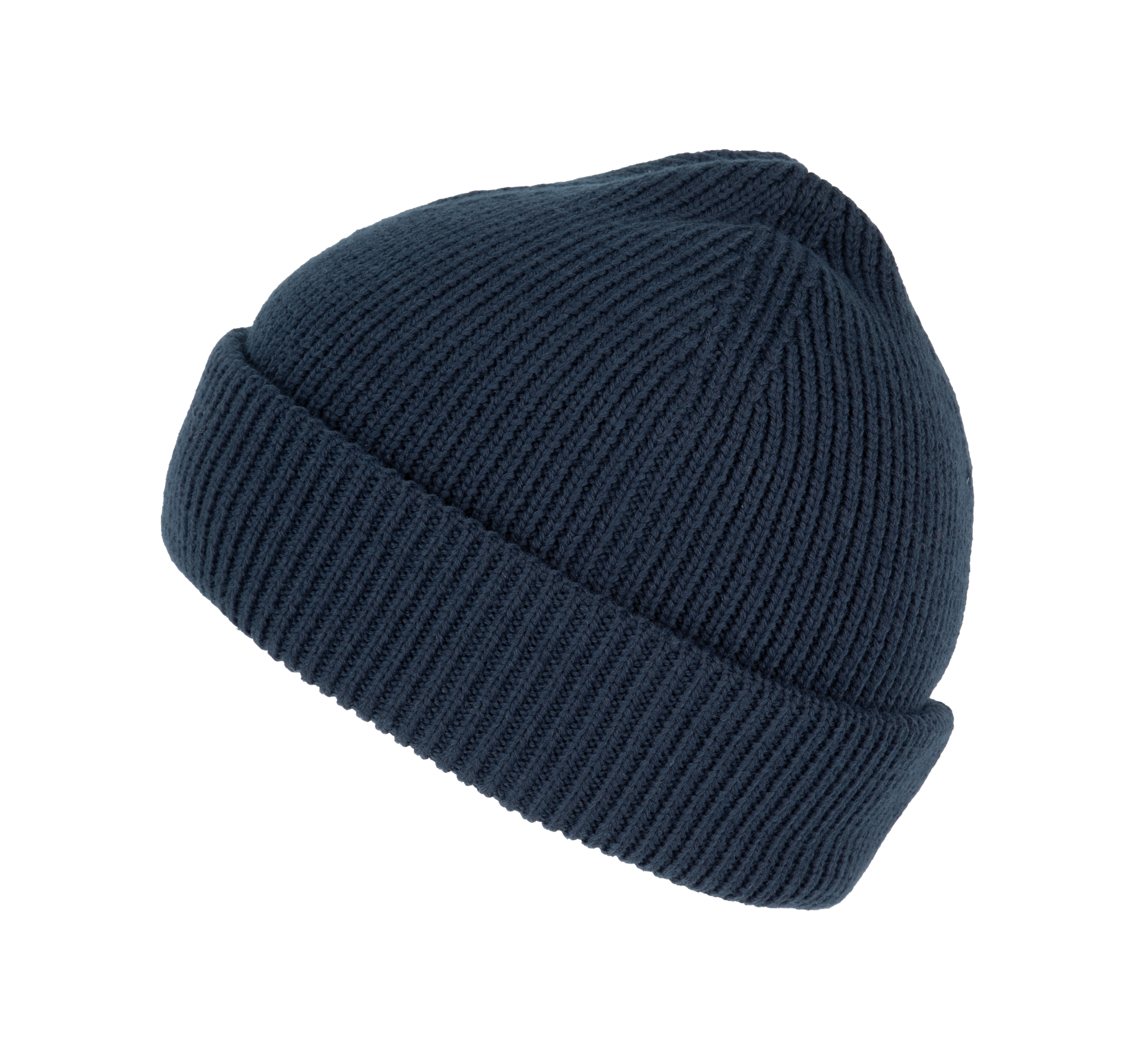 Bonnet côtelé à double revers en fibre Polylana® | KP951