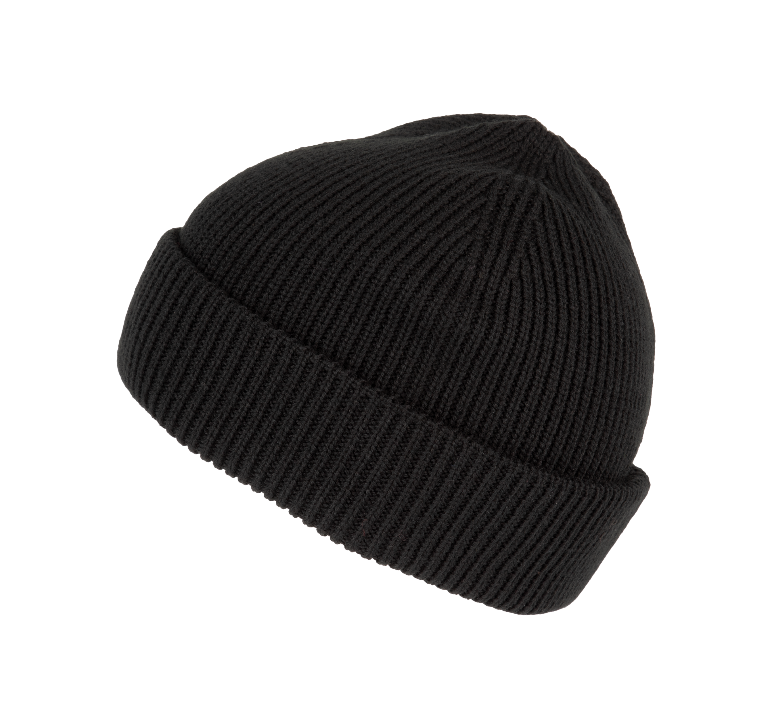 Bonnet côtelé à double revers en fibre Polylana® | KP951
