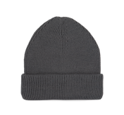 Bonnet côtelé à double revers en fibre Polylana® | KP951