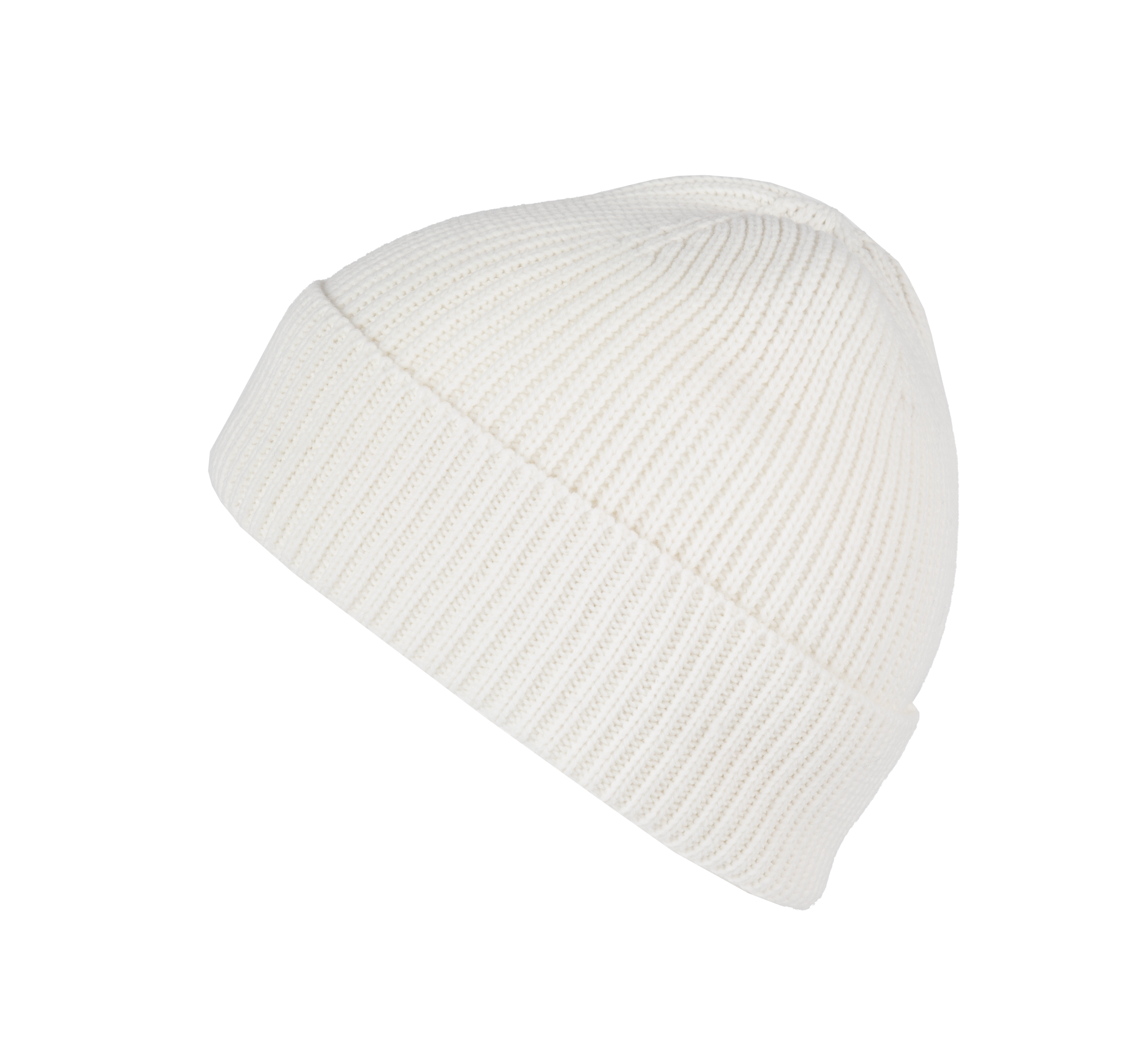 Bonnet côtelé à revers en mélange de polyester recyclé Polylana® | KP950