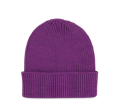 Bonnet côtelé à revers en mélange de polyester recyclé Polylana® | KP950