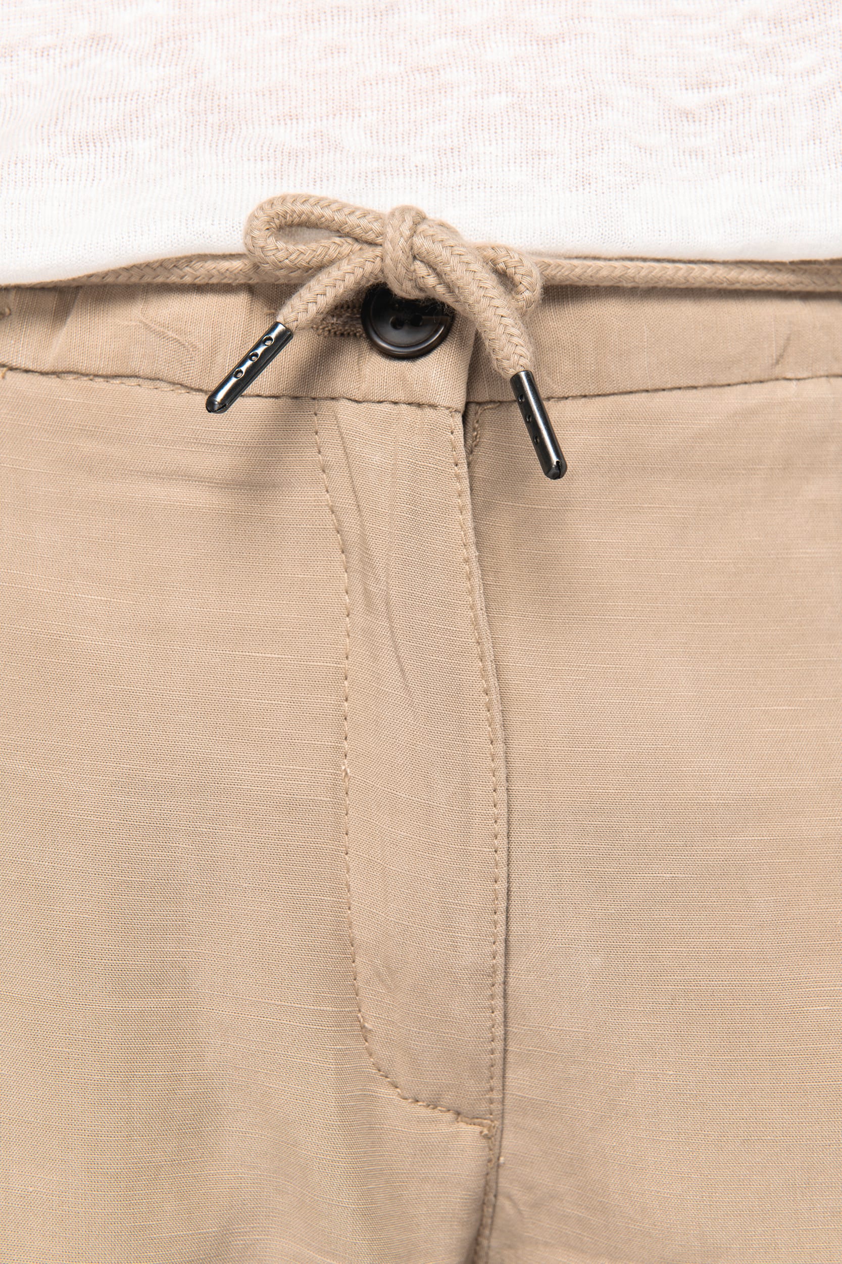 Native Spirit NS721 - Eco-friendly Ladies' Lyocell And Linen Bermuda