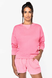 Eco-Responsible Drop Shoulder Women's Sweatshirt- 280gsm - NS420