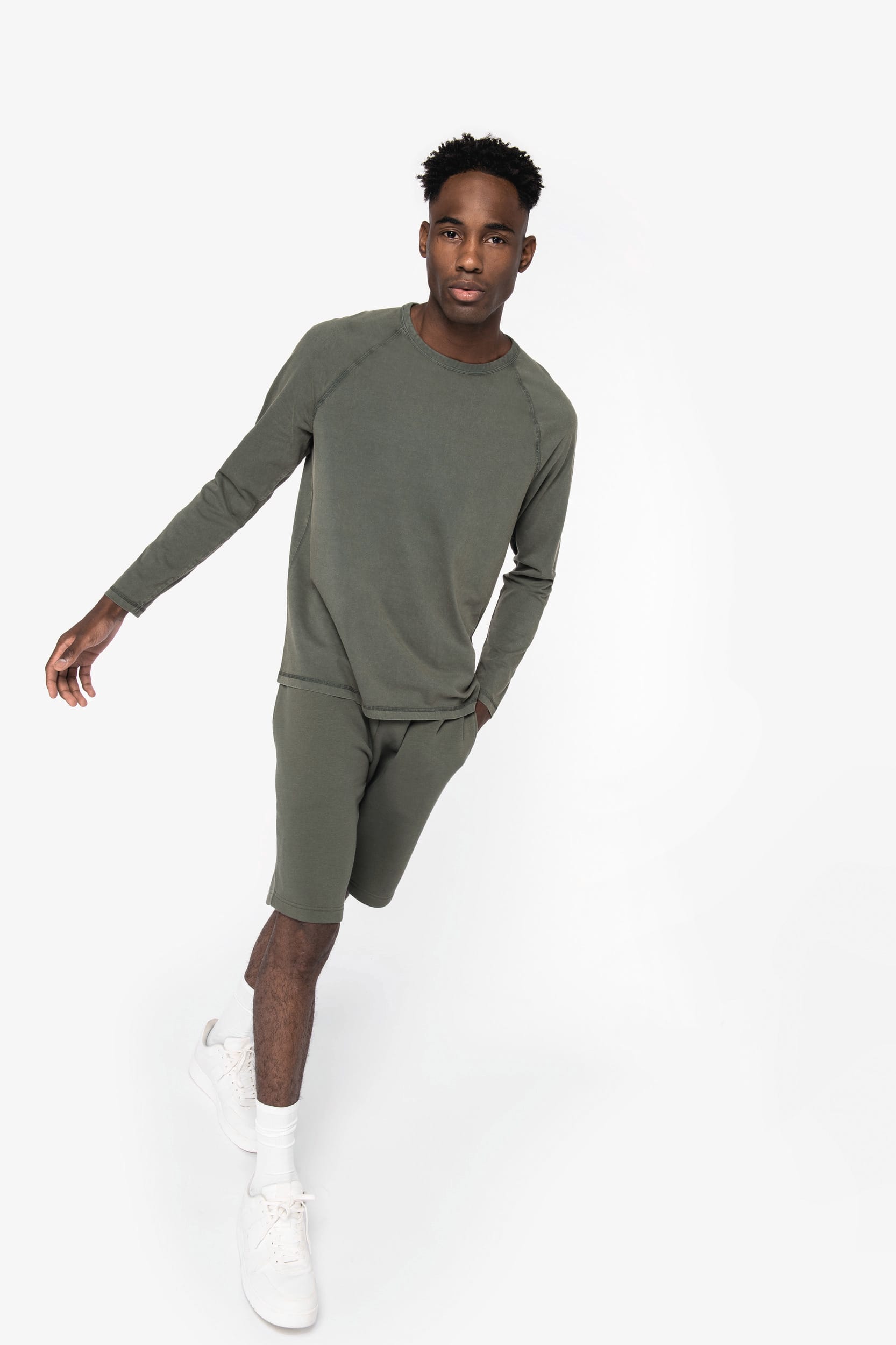 T-shirt Raglan à Manches Longues pour Homme - 190gsm - NS338