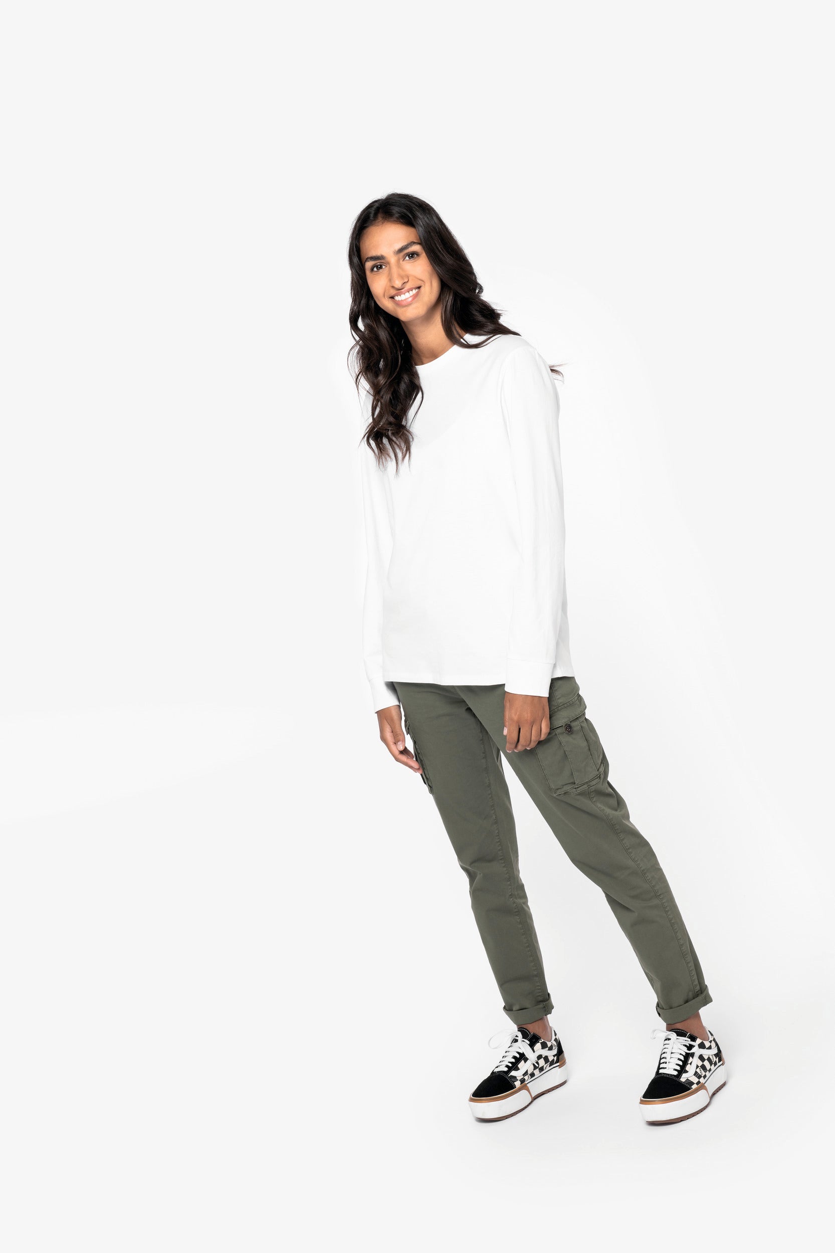 Pantalón cargo para mujer - 250 g/m² - NS741