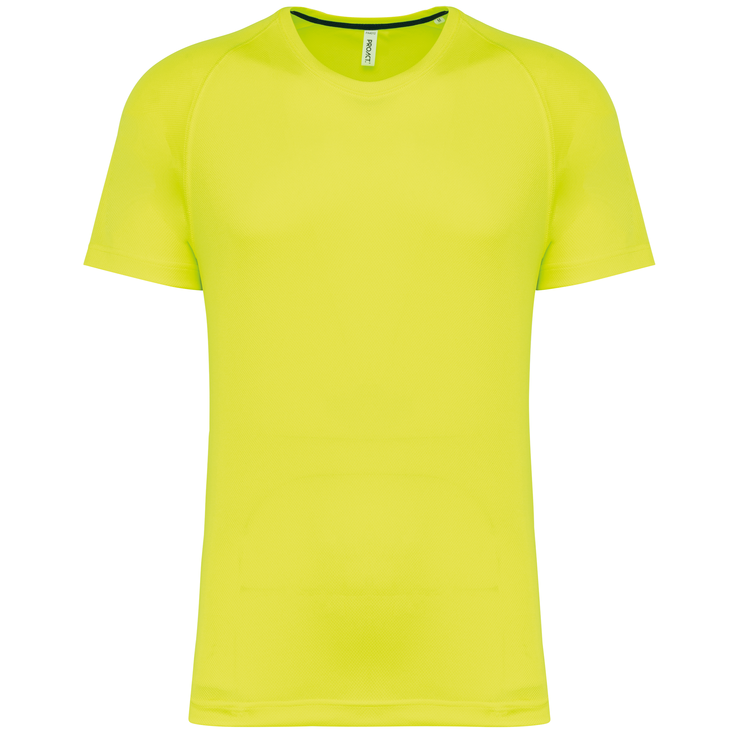 T-shirt de sport à col rond recyclé pour homme - PA4012