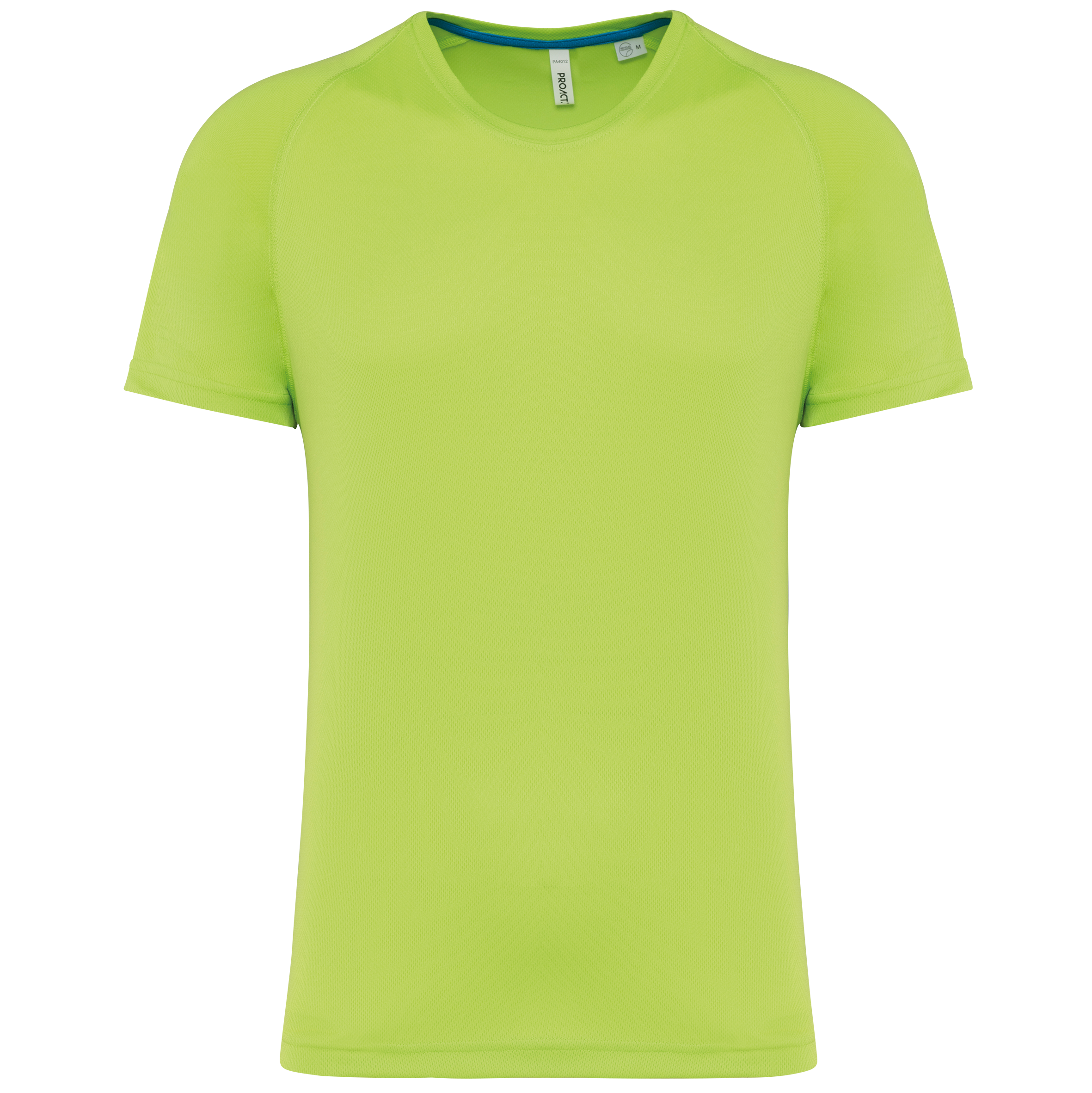 T-shirt de sport à col rond recyclé pour homme - PA4012