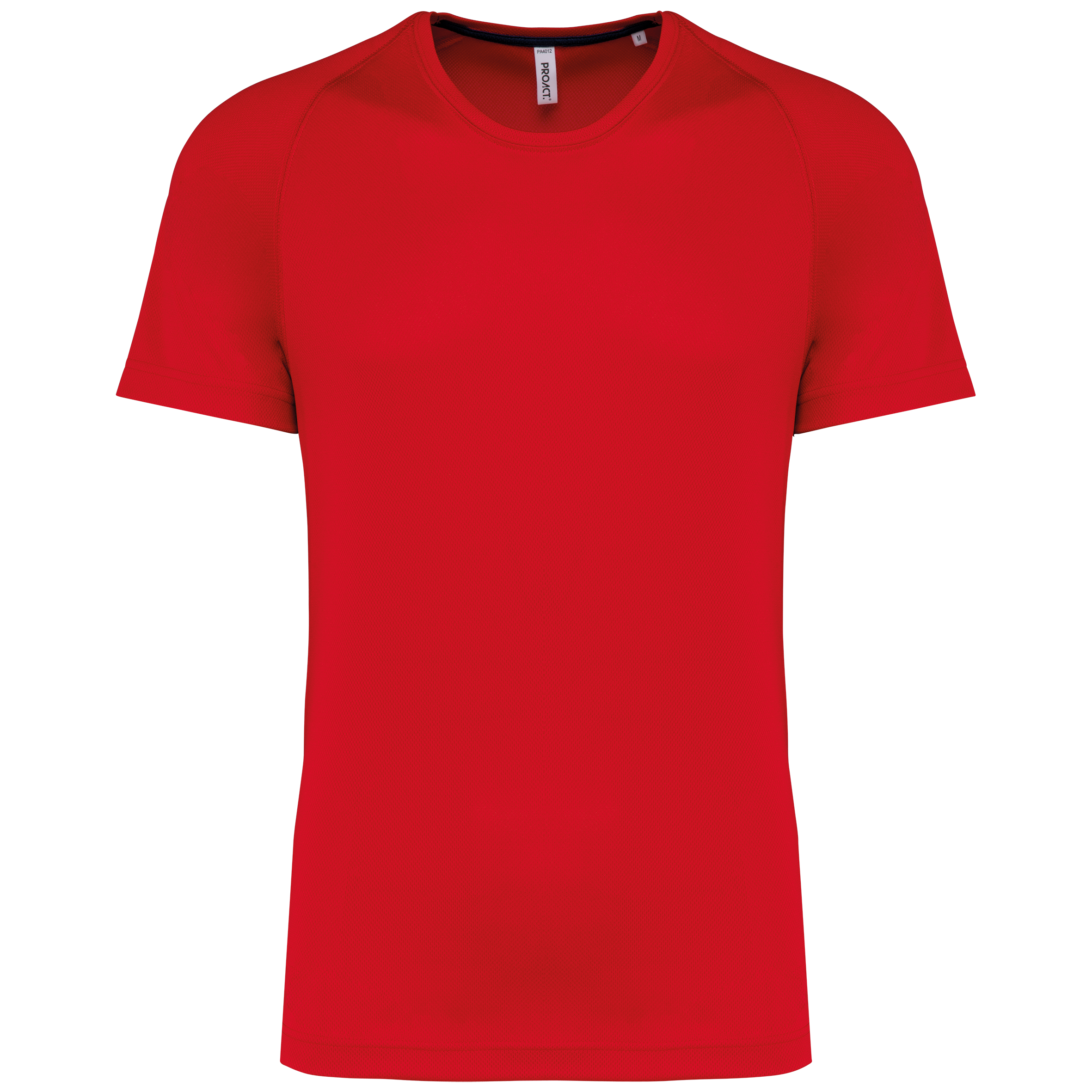 T-shirt de sport à col rond recyclé pour homme - PA4012