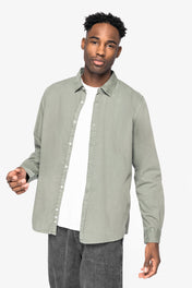 Men's Washed Shirt - 135 g/m² - NS502