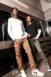 Pantalón cargo para mujer - 250 g/m² - NS741