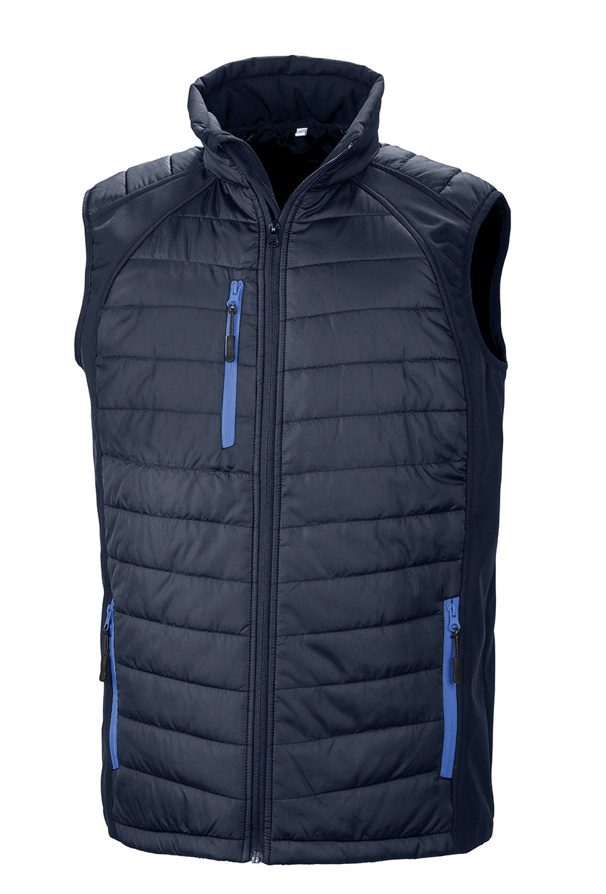 Gilet softshell imbottito in poliestere riciclato | R238X