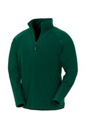 Jersey de micropolar en poliéster reciclado con cuello de cremallera | R905X