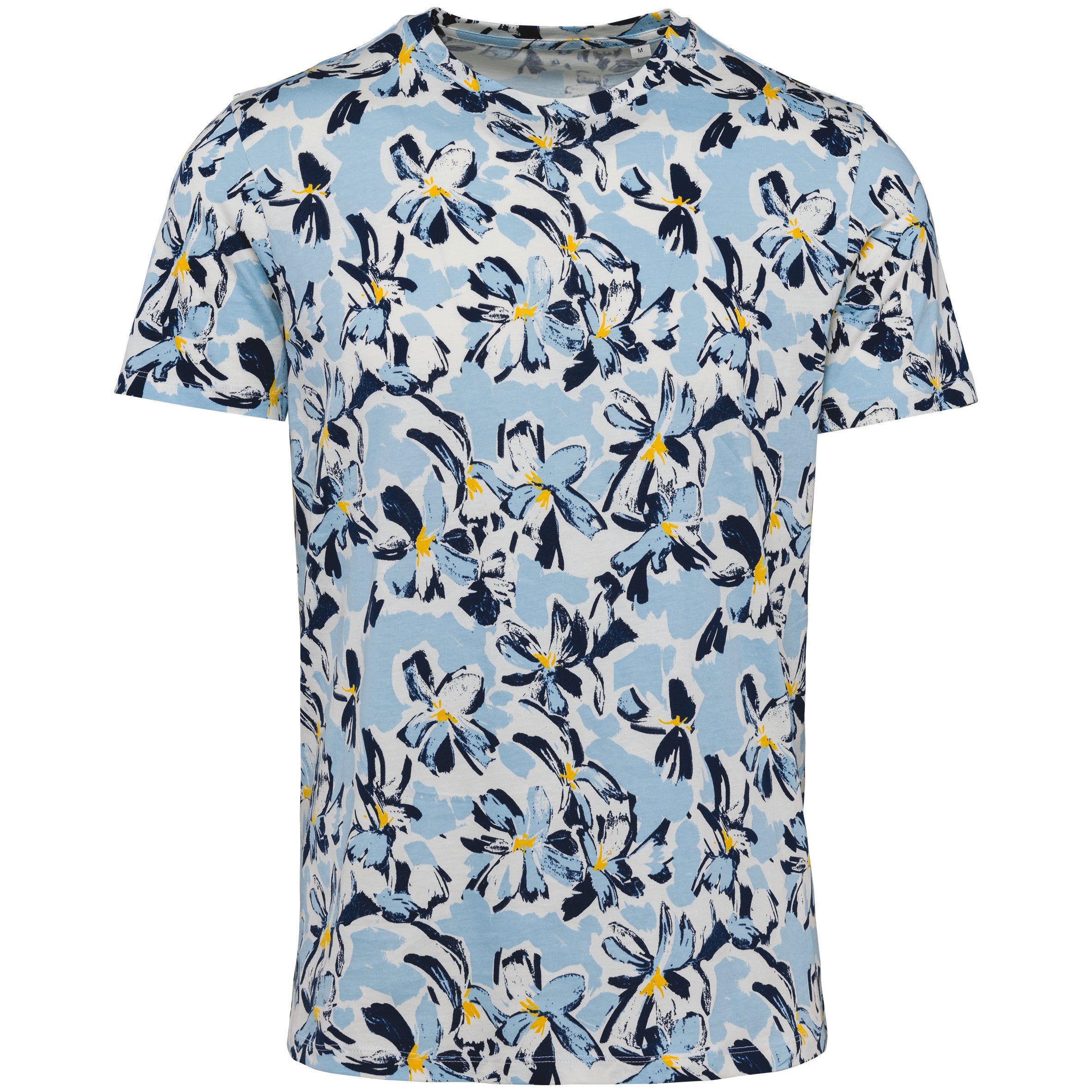 Camiseta ecológica de hombre con estampado tropical - 160 g/m² - NS350