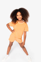 Girls’ Eco-friendly Terry Towel Shorts - NS719