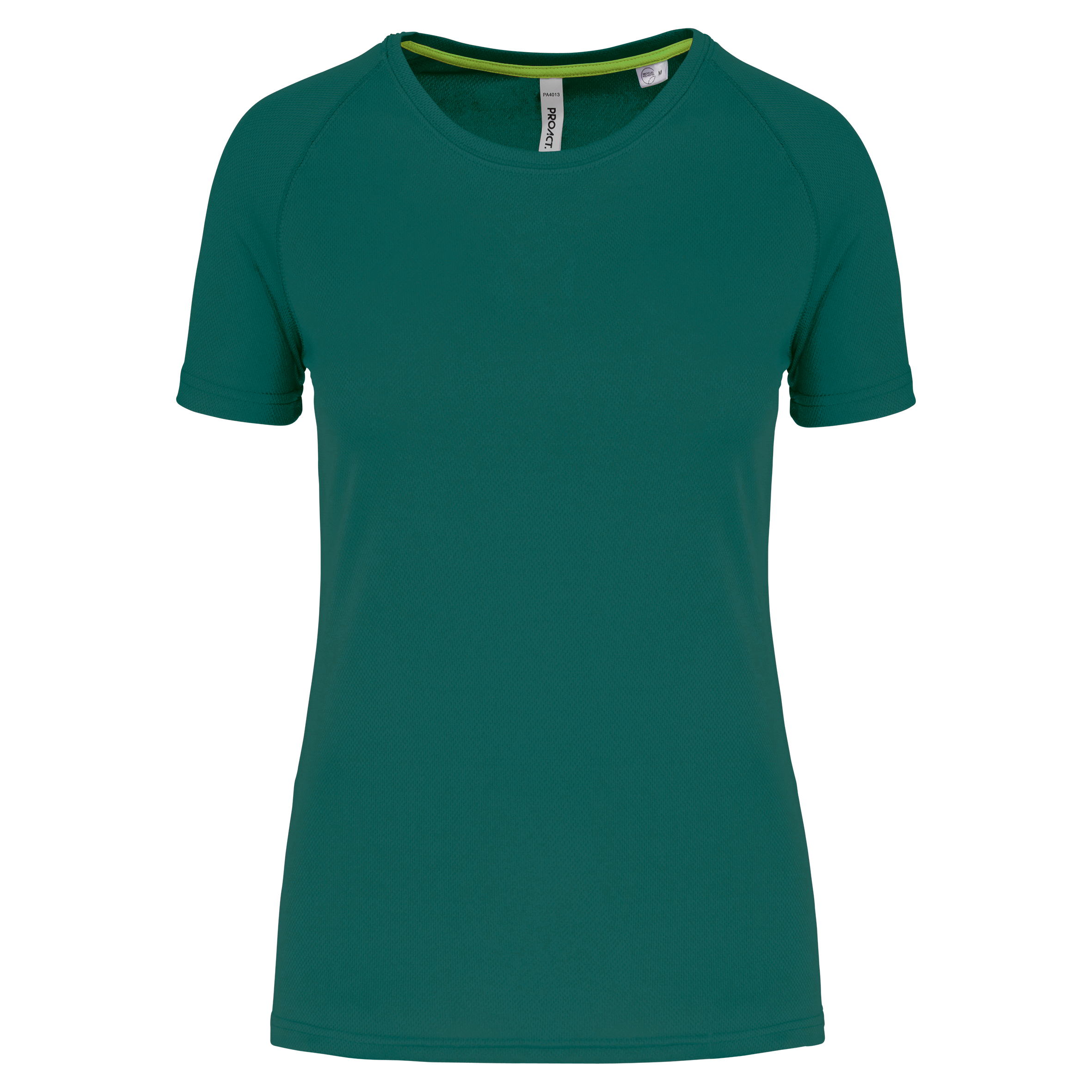 T-shirt de sport à col rond recyclé pour femmes - PA4013