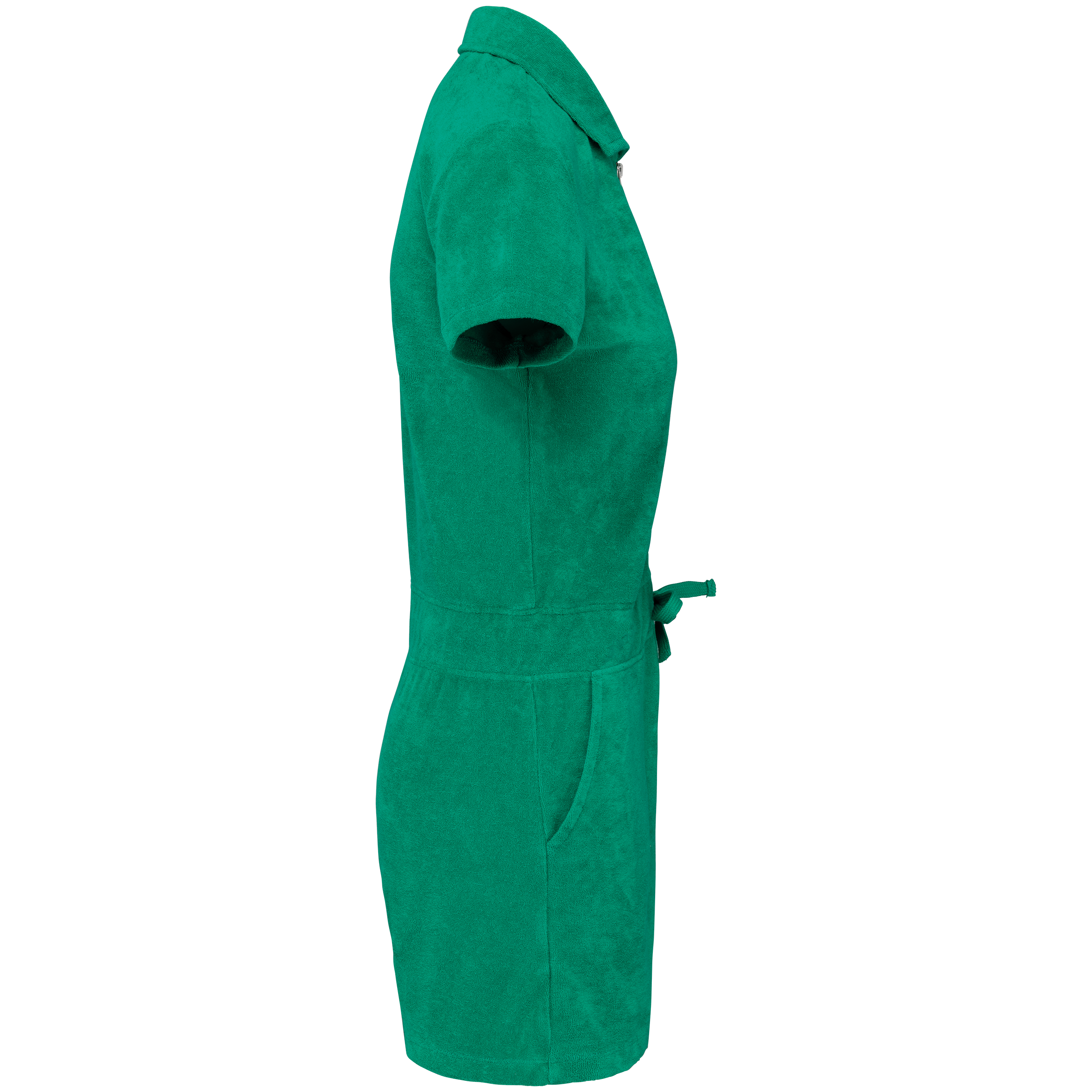 Ladies' Eco-friendly Terry Towel Zipped Jumpsuit - NS5002