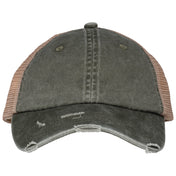 Milieuvriendelijke Unisex Trucker Cap met Gescheurd Effect - NS027