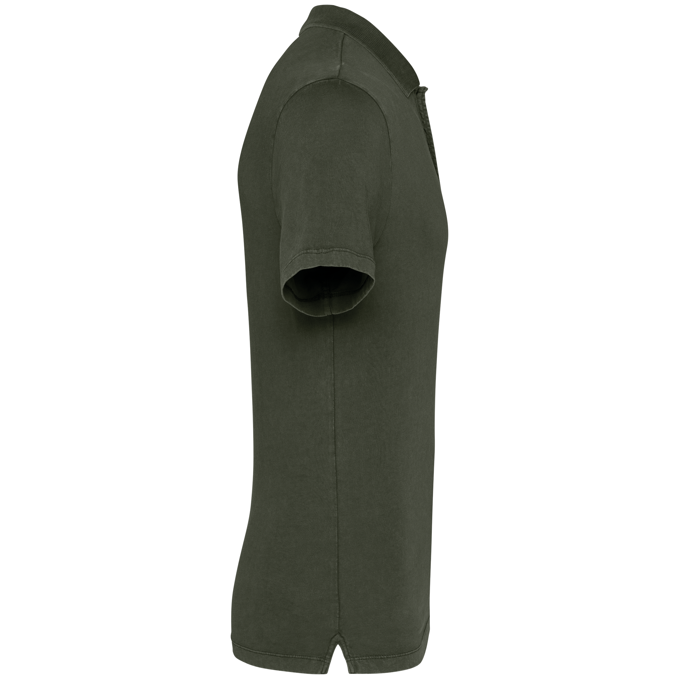 Biologisch Herenpolo - Gewassen Effect Jersey Breisel - 165 gsm - NS201