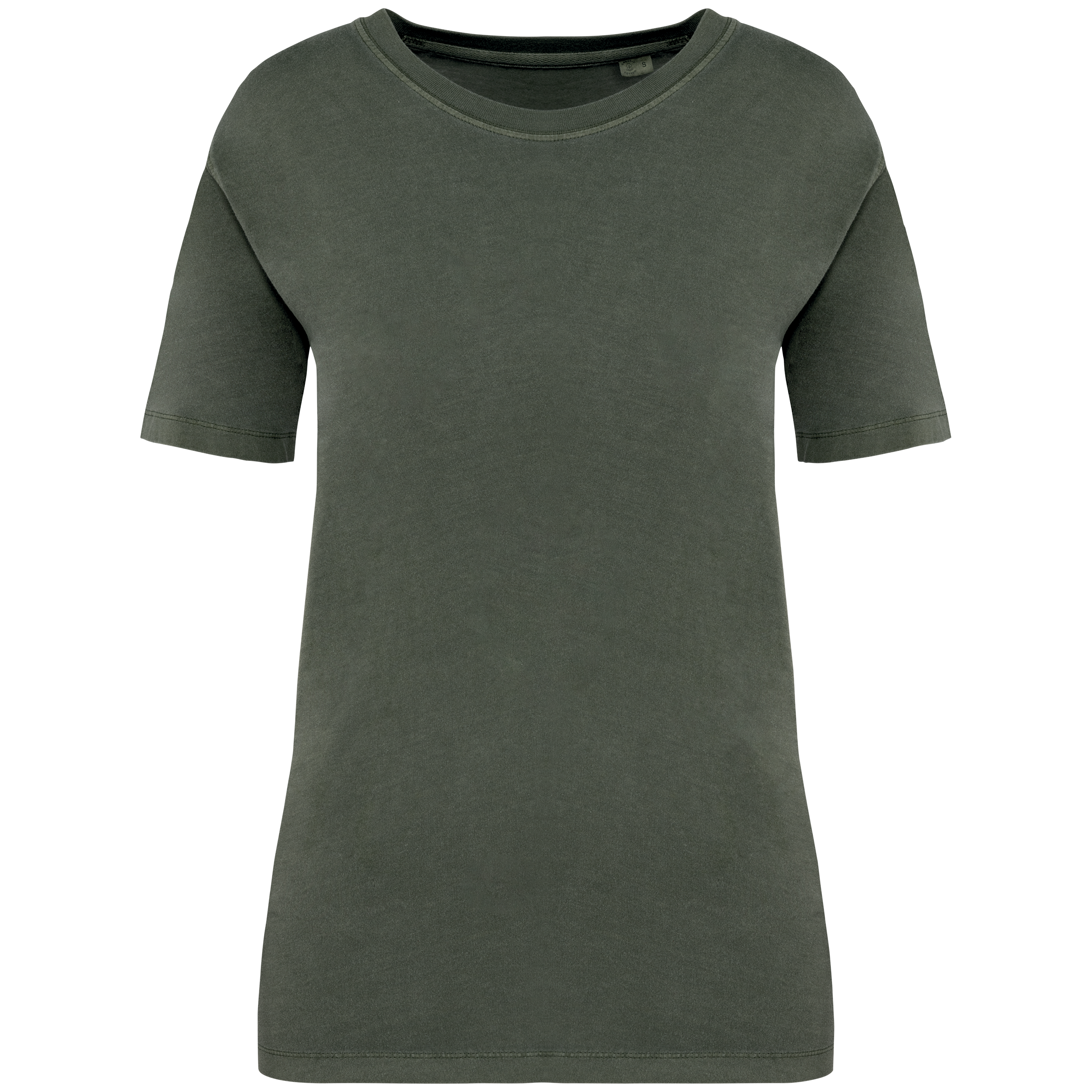 Damen T-Shirt mit Ausbleicheffekt - 165g - Reguläre Passform - NS317