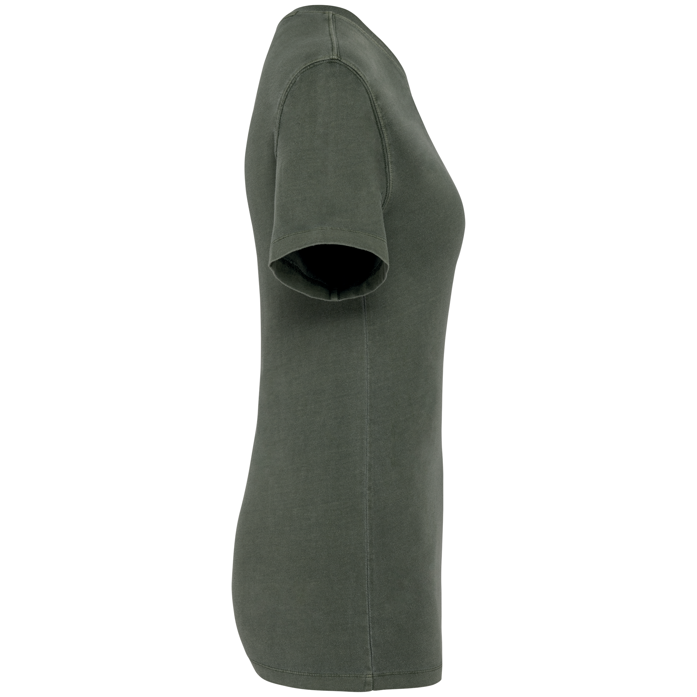 Damen T-Shirt mit Ausbleicheffekt - 165g - Reguläre Passform - NS317