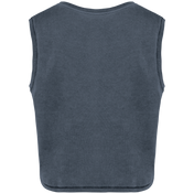 Débardeur sans manches en coton biologique - T-shirt court pour femme - NS342