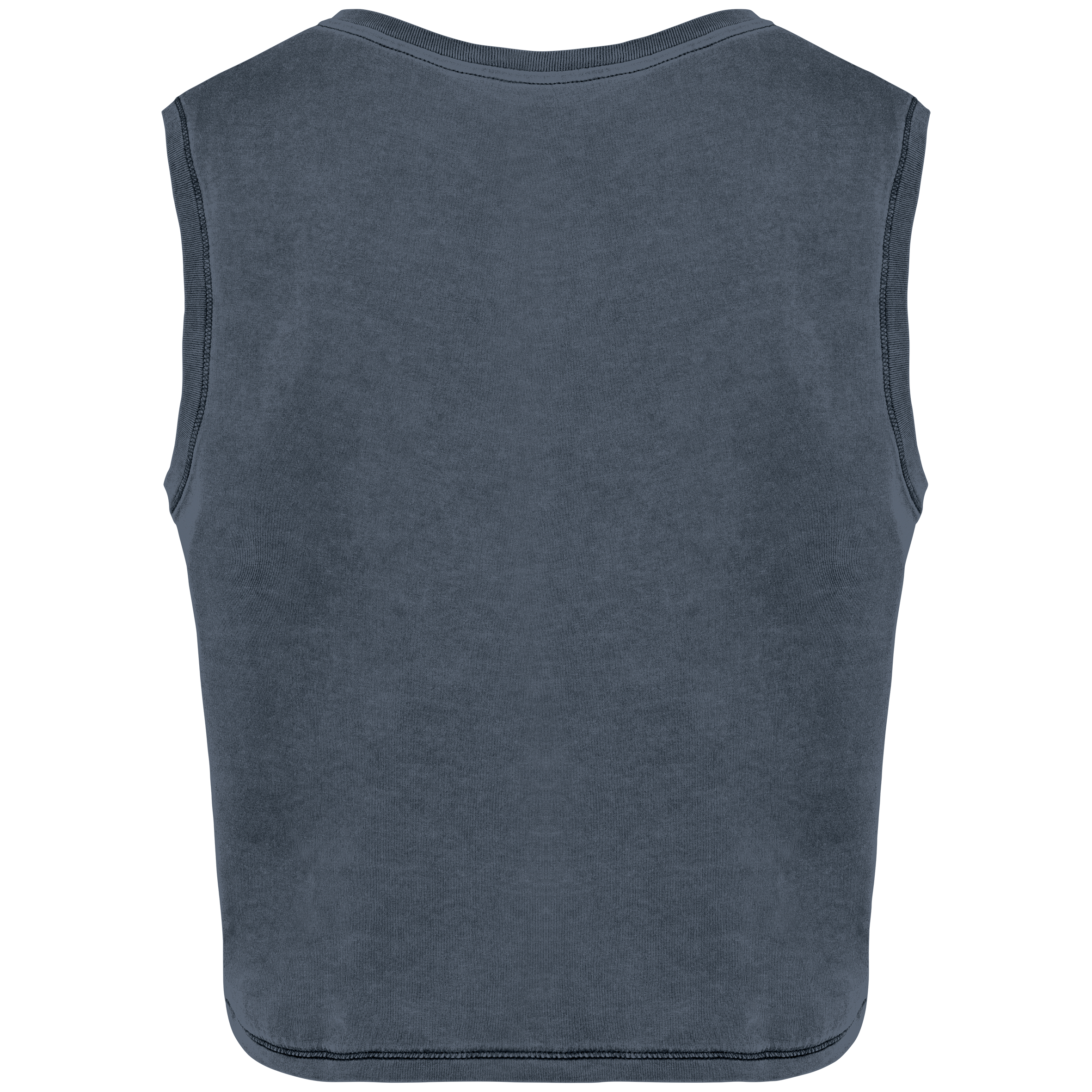 Débardeur sans manches en coton biologique - T-shirt court pour femme - NS342