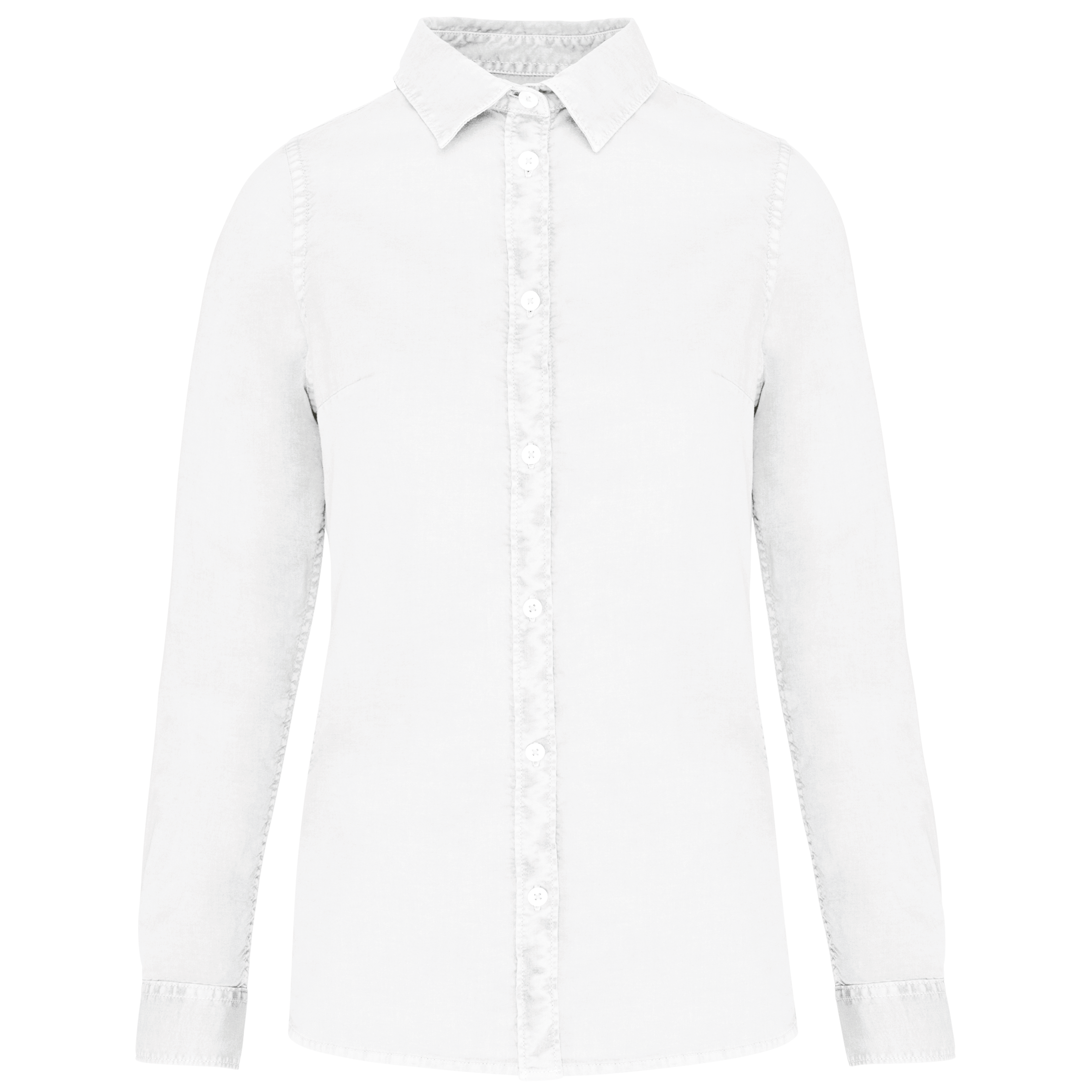 Camisa lavada para mujer - 135 g/m² - NS503