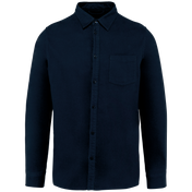 Chemise en flanelle écologique pour homme - 170 g/m² - NS520
