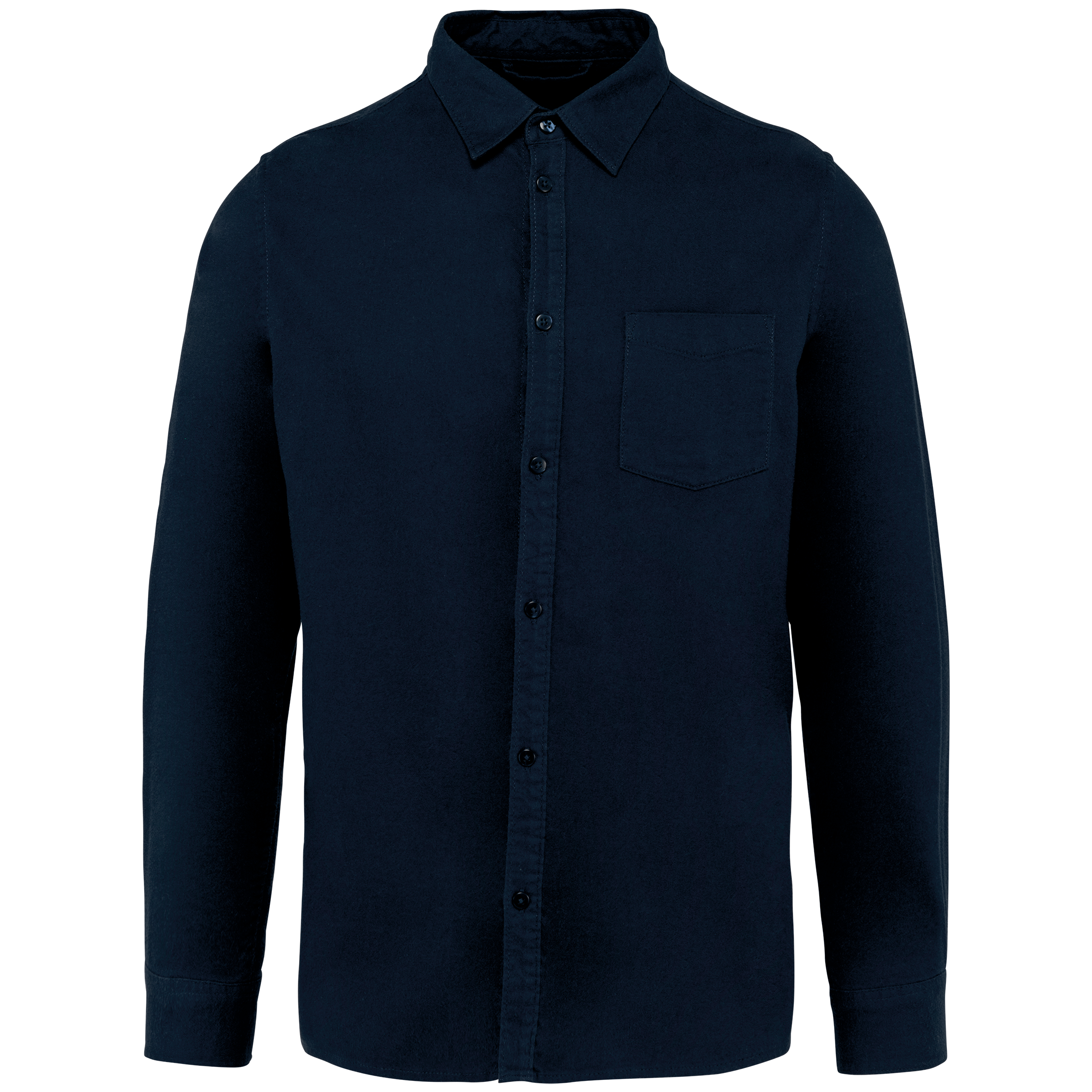 Chemise en flanelle écologique pour homme - 170 g/m² - NS520