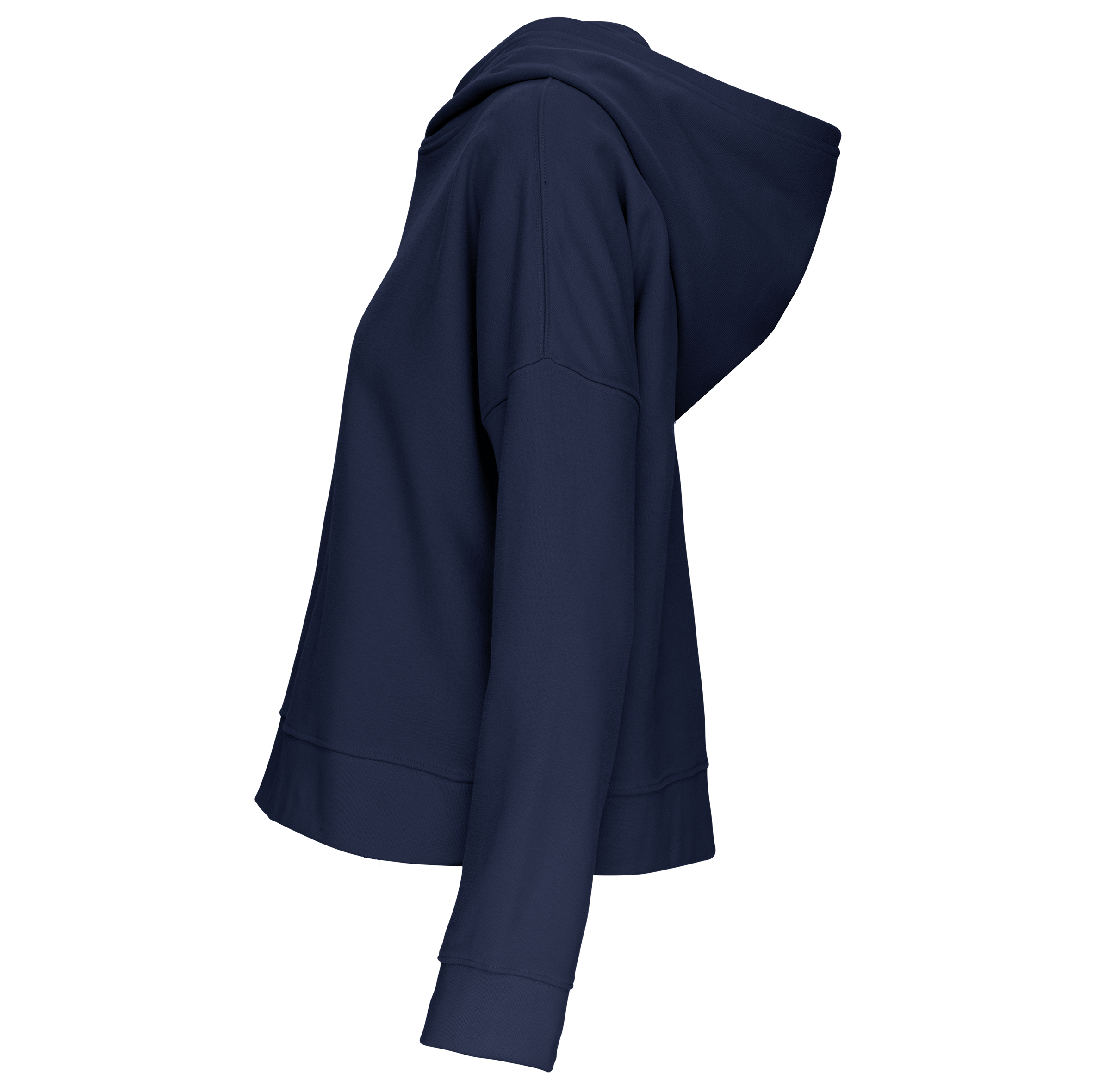 Sweat à capuche décontracté en coton biologique pour femmes - K494