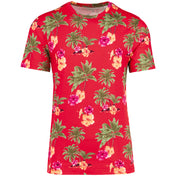 Camiseta ecológica de hombre con estampado tropical - 160 g/m² - NS350