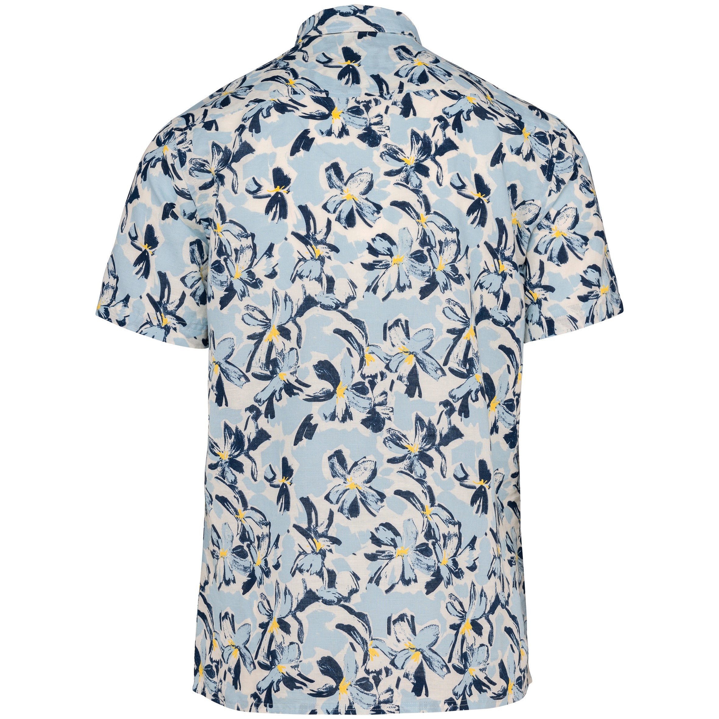 Camisa con estampado vegetal ecológica para hombre - NS530